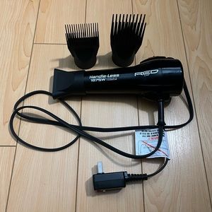 RED BY KISS HANDLE LESS DRYER HAIR BLOW DRYER 1875W NEW